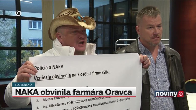 NAKA obvinila farmára Oravca