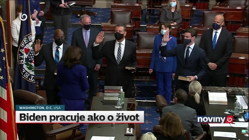 Biden pracuje ako o život