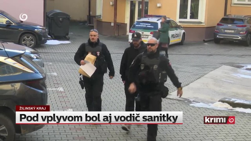 Pod vplyvom bol aj vodič sanitky