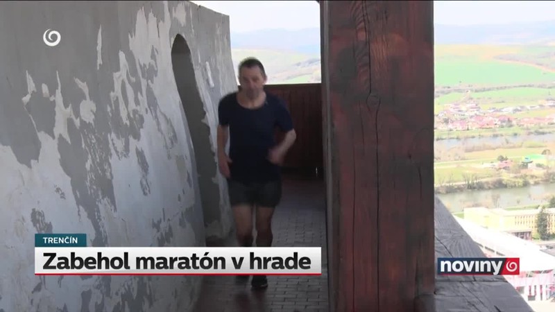 Zabehol maratón v hrade