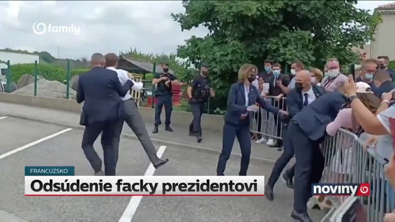 Odsúdenie facky prezidentovi