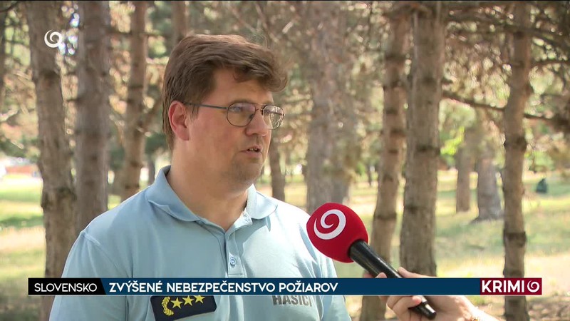 ZVÝŠENÉ NEBEZPEČENSTVO POŽIAROV