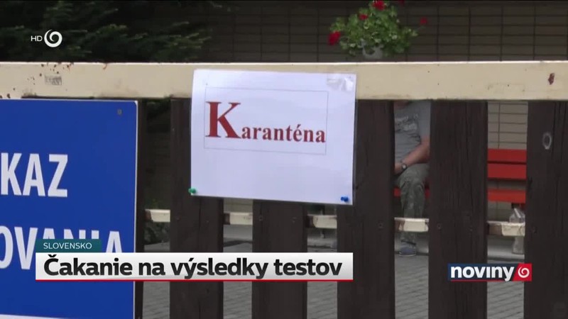 Čakanie na výsledky testov