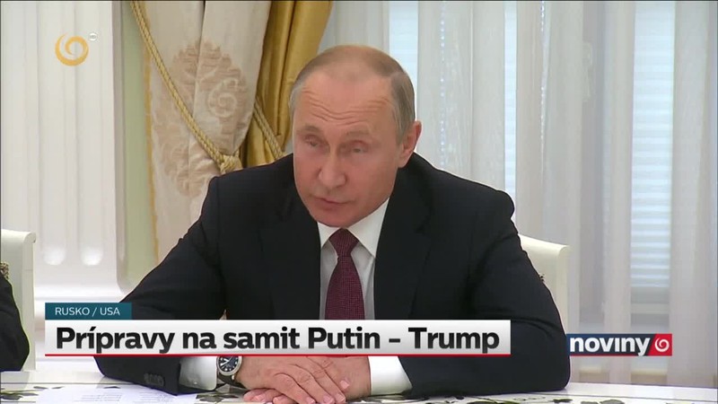 Prípravy na samit Putin - Trump