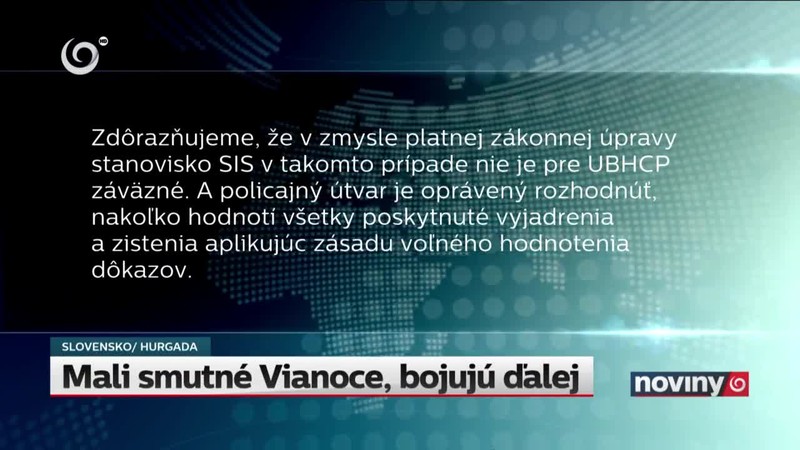Mali smutné Vianoce, bojujú ďalej
