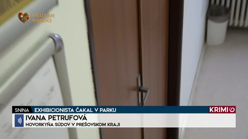 EXHIBICIONISTA ČAKAL V PARKU