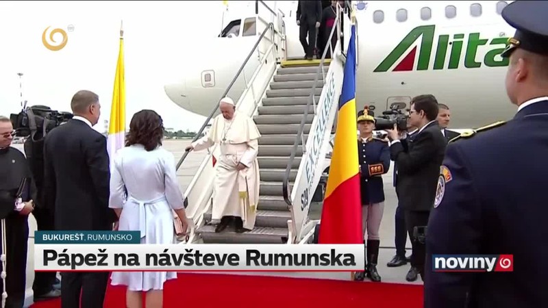 Pápež na návšteve Rumunska