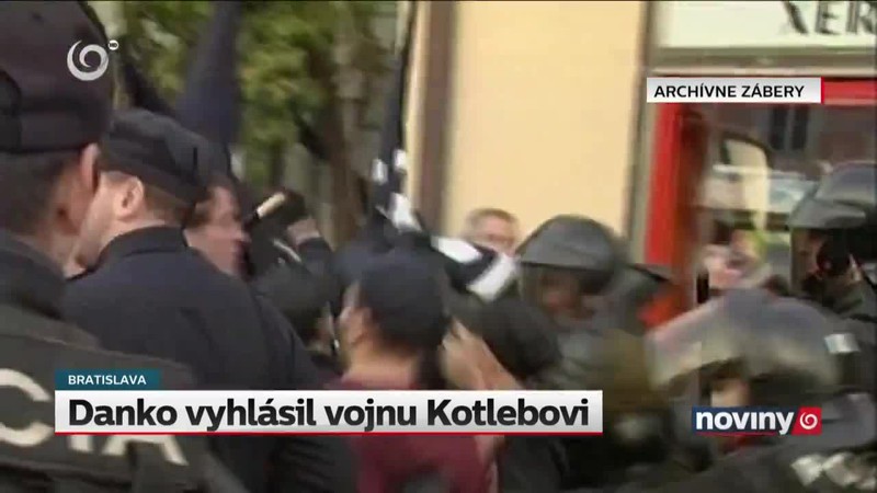 Danko vyhlásil vojnu Kotlebovi