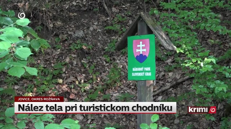Nález tela pri turistickom chodníku