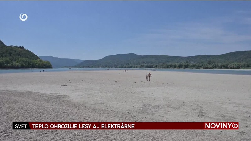 TEPLO OHROZUJE LESY AJ ELEKTRÁRNE
