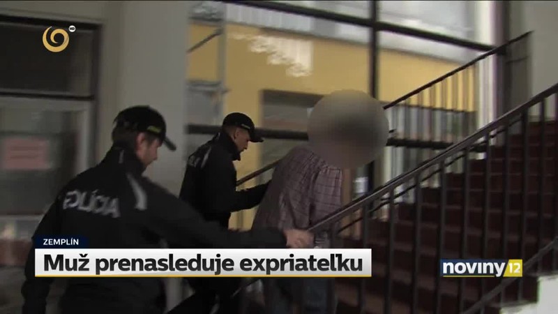 Muž prenasleduje expriateľku