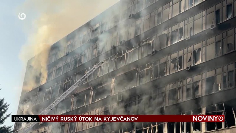 NIČIVÝ RUSKÝ ÚTOK NA KYJEVČANOV