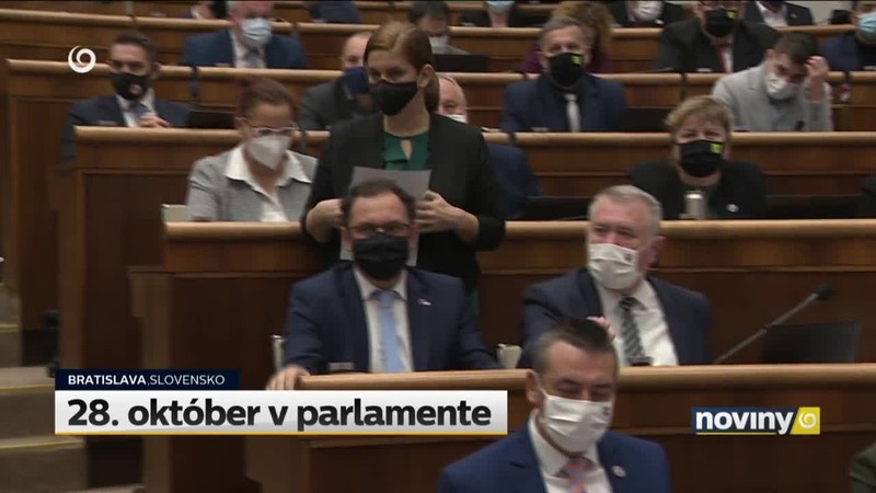 28. október v parlamente