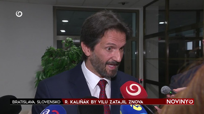 R. KALIŇÁK BY VILU ZATAJIL ZNOVA