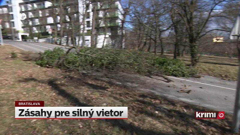 Zásahy pre silný vietor
