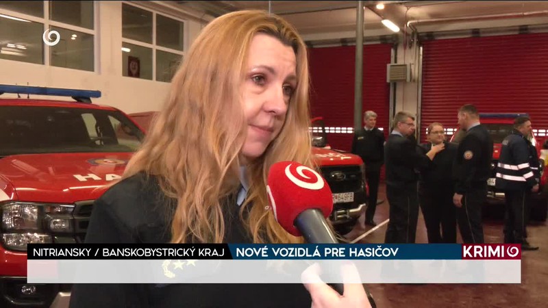 NOVÉ VOZIDLÁ PRE HASIČOV