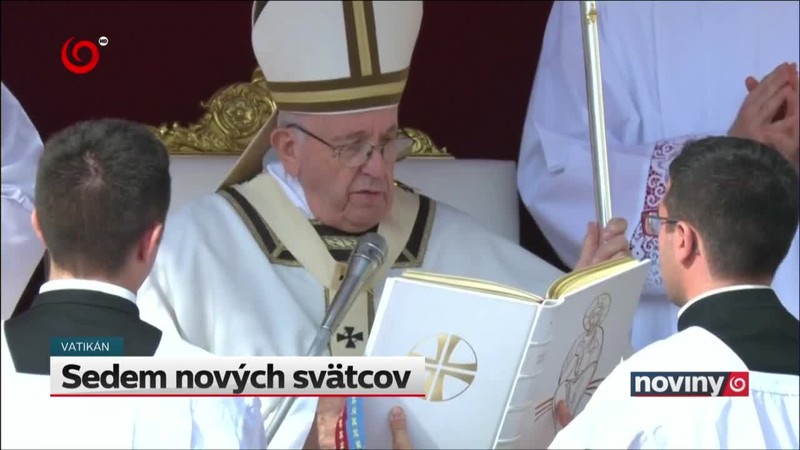 Sedem nových svätcov
