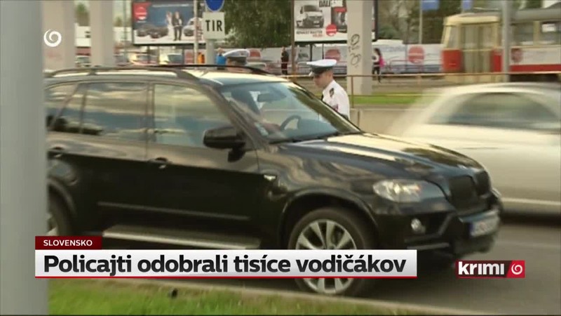 Policajti odobrali tisíce vodičákov