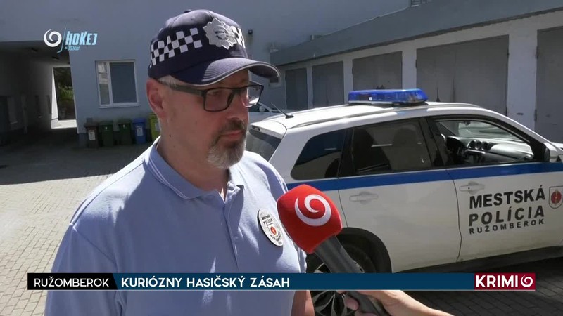 KURIÓZNY HASIČSKÝ ZÁSAH