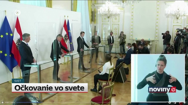 Očkovanie vo svete