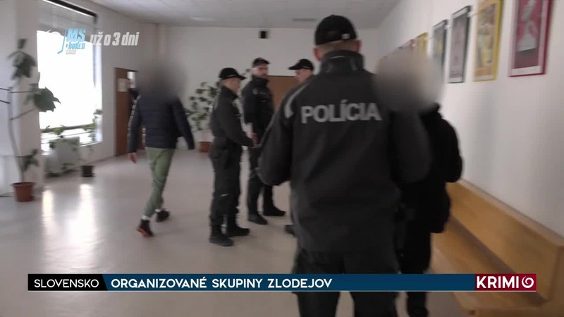 ORGANIZOVANÉ SKUPINY ZLODEJOV