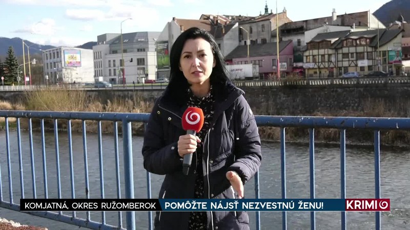 POMÔŽTE NÁJSŤ NEZVESTNÚ ŽENU!