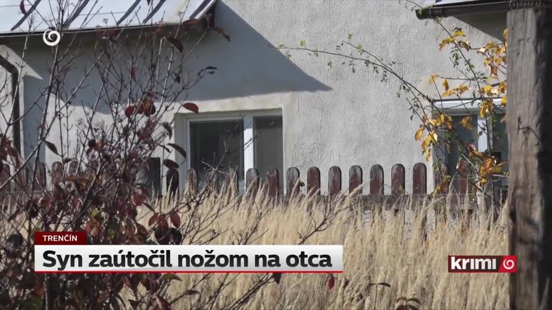 Syn zaútočil nožom na otca