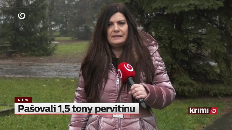 Pašovali 1,5 tony pervitínu