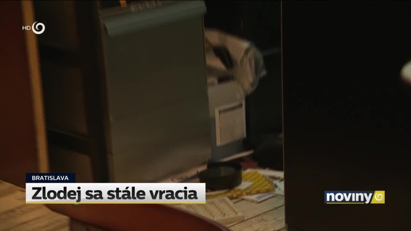 Zlodej sa stále vracia