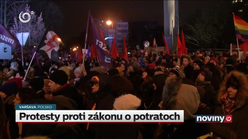 Protesty proti zákonu o potratoch