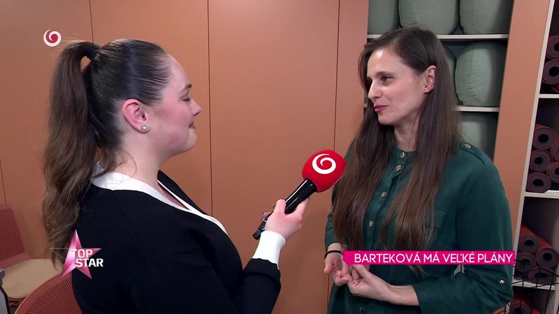 BARTEKOVÁ MÁ VEĽKÉ PLÁNY