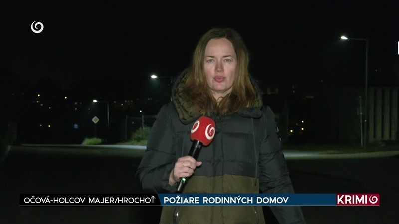 POŽIARE RODINNÝCH DOMOV