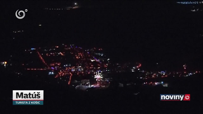 Silvestrovská noc v spacáku