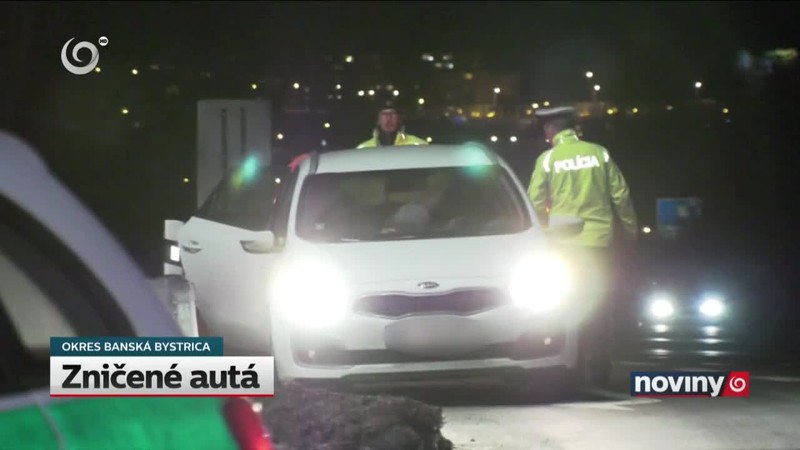 Zničené autá