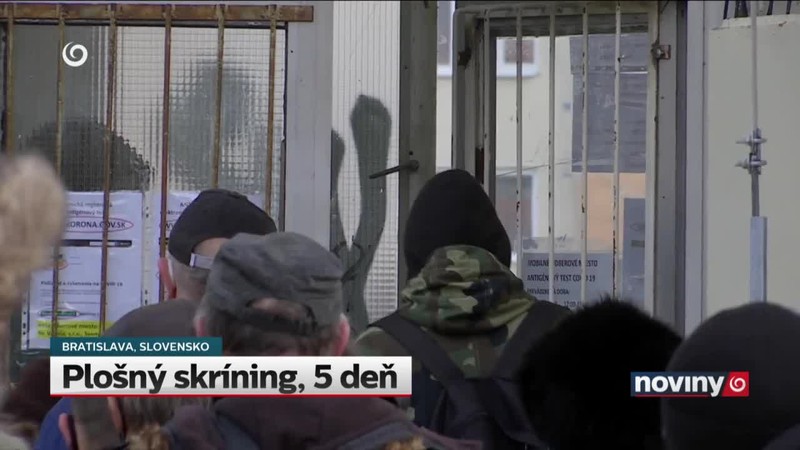 Plošný skríning, 5 deň