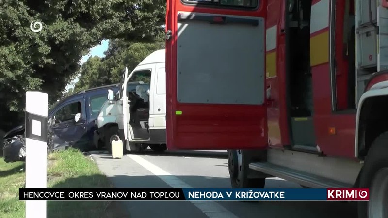 NEHODA V KRIŽOVATKE