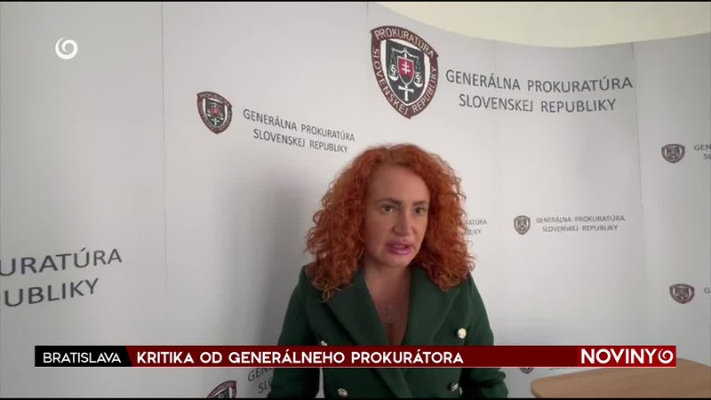 KRITIKA OD GENERÁLNEHO PROKURÁTORA