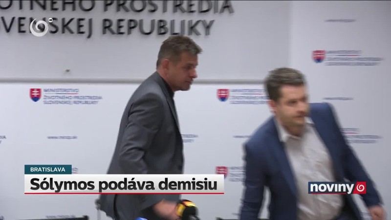 Sólymos podáva demisiu