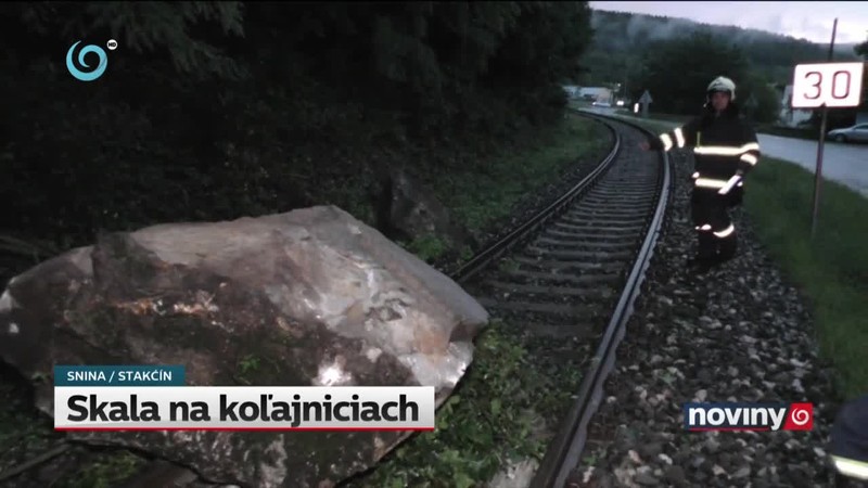 Skala na koľajniciach