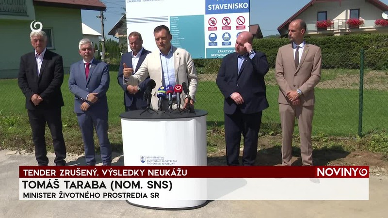 TENDER ZRUŠENÝ, VÝSLEDKY NEUKÁŽU