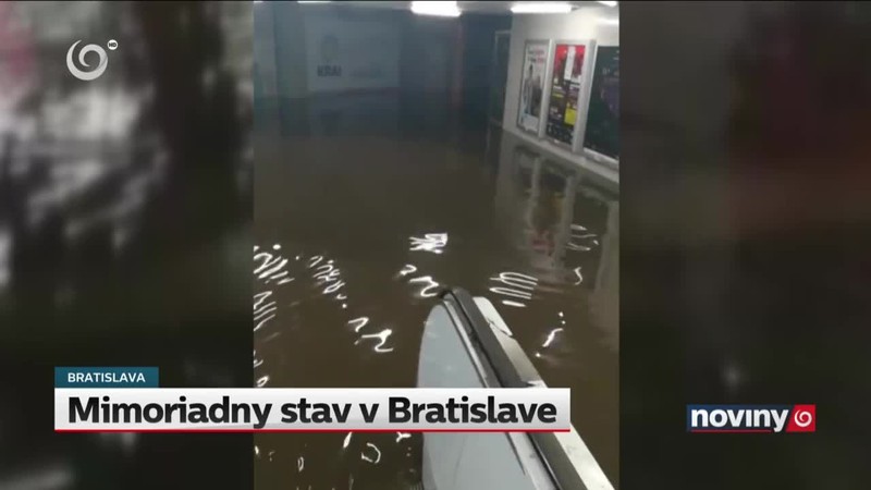 Mimoriadny stav v Bratislave