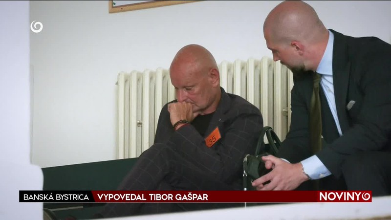 VYPOVEDAL TIBOR GAŠPAR