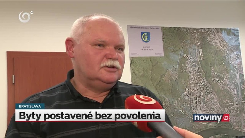 Byty postavené bez povolenia