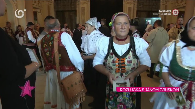 ROZLÚČKA S JÁNOM GRUSKOM