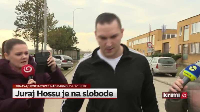 Juraj Hossu je na slobode