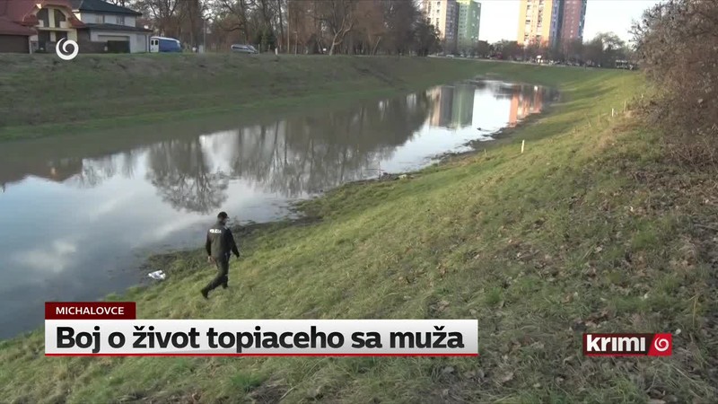 Boj o život topiaceho sa muža