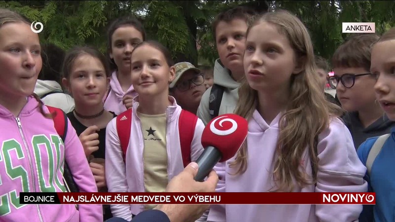 NAJSLÁVNEJŠIE MEDVEDE VO VÝBEHU