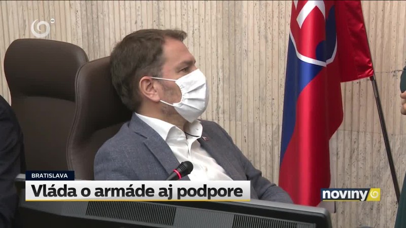 Vláda o armáde aj podpore