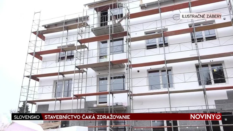 STAVEBNÍCTVO ČAKÁ ZDRAŽOVANIE