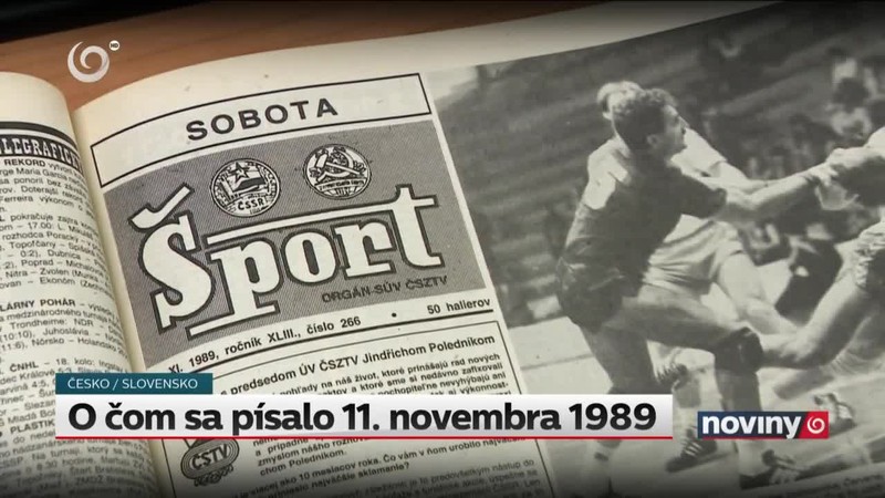 O čom sa písalo 11. novembra 1989